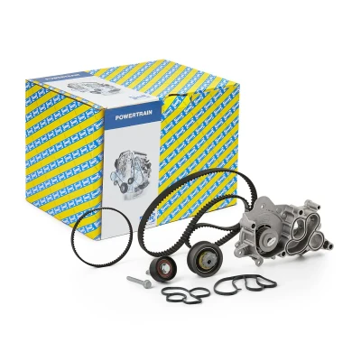 Afbeelding van SNR KDP457.750 Waterpomp + Distributieriem Set VOLKSWAGEN: Polo V Hatchback, up! VI, SEAT: Ibiza 4, 4 ST, Sportcoupe