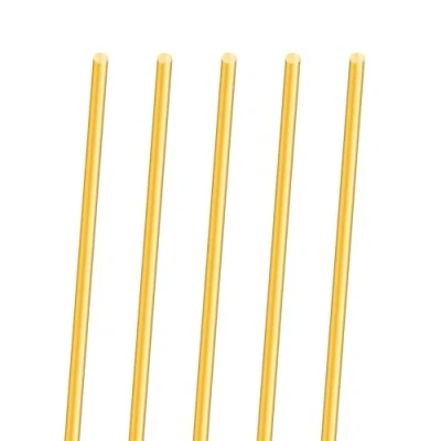 Afbeelding van iMeistek 5 stuks messing staafjes 3 mm lengte 300 massief voor draaistangen doe het zelf