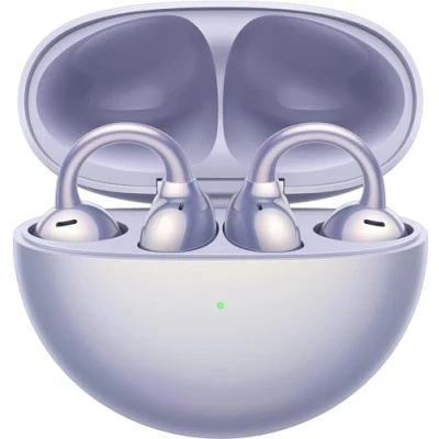 Image de HUAWEI FreeClip, design innovant, expérience d&#039;écoute intense avec oreilles ouvertes, réduction du bruit de fond IA lors des appels, autonomie la batterie super longue, Android et iOS, version