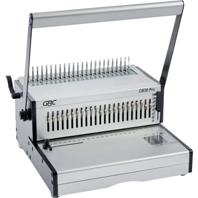 Afbeelding van GBC CB30 Pro Handmatige Pons en Bindmachine voor zwaar gebruik Capaciteit 500 A4 vellen