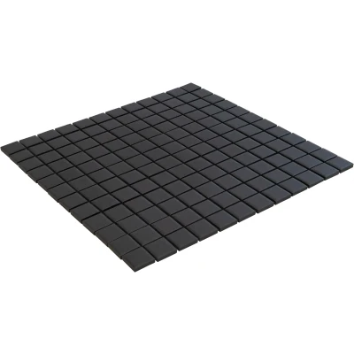 Afbeelding van The Mosaic Factory London Vierkant Black 2,3x2,3 cm