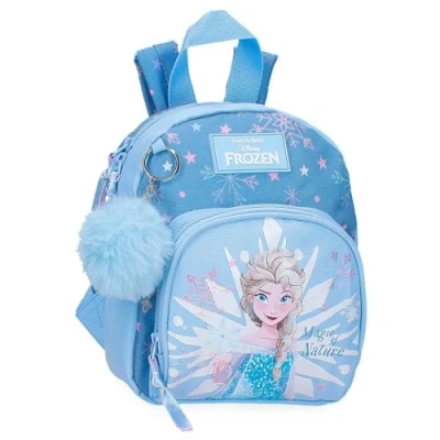 Afbeelding van Disney Joumma de ijskoningin Kleine rugzak, Blauw, 19 x 24 10 cm, polyester, 4,56 l, rugzak