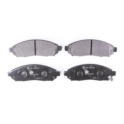 Afbeelding van HELLA 8DB 355 012 071 Remblokkenset Met akoestische slijtagewaarschuwing NISSAN: NP300 Navara Pickup, Pathfinder 3, Platform / Chassis
