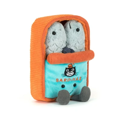 Afbeelding van Jellycat Amuseables Sardineblikje knuffel