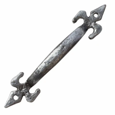 Afbeelding van Good in Style Handgreep fleur de lis 150mm pewter finish