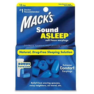 Afbeelding van Macks Sound Asleep Earplugs 12PR