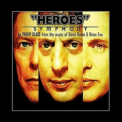 Afbeelding van David/Philip Glass/Brian Eno Bowie Heroes Symphony (LP)