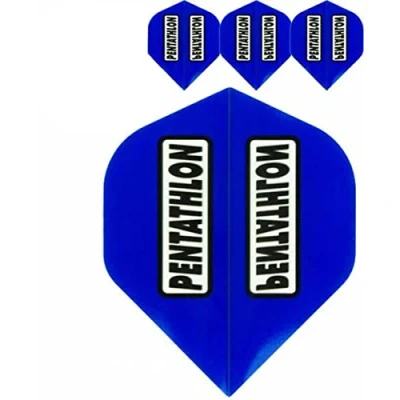 Afbeelding van ABC Darts Dart Flights Pentathlon Classic Blauw 10 sets (30 stuks)