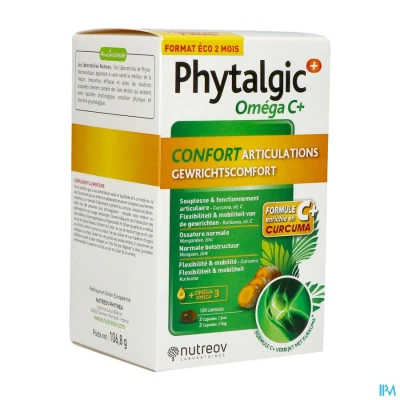 Image de Phytalgic Omega C + BT120 120 Capsules