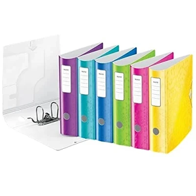 Afbeelding van Leitz WOW ordner Active, geassorteerde kleuren, rug van 8,2 cm