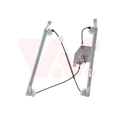 Afbeelding van Van Wezel Raammechanisme Rechts voor Electrisch Zonder elektro motor Met comfort functie, comfortfuncties 4084262