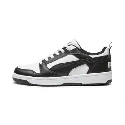 Afbeelding van Rebound V6 Low sneakers, Zwart/Wit, Maat 38,5 PUMA