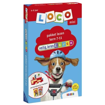 Image de Loco mini veilig leren lezen pakket kern 7 11