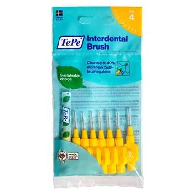 Afbeelding van Originele interdentale ragers 0.7mm Geel 8st