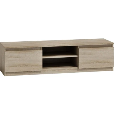 Afbeelding van Topeshop RTV140 SONOMA, Eiken, Deeltjes board, 2 schappen, Eiken