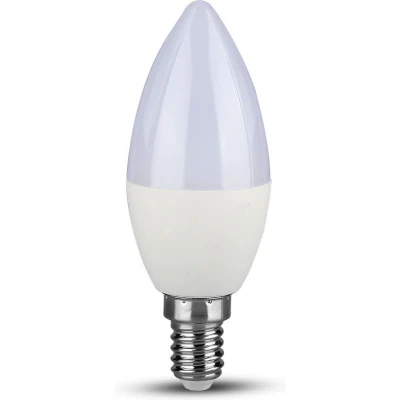 Afbeelding van V TAC VT 1855 N LED Lampen Kaars E14 IP20 4.5 Watt 470 Lumen 6500K