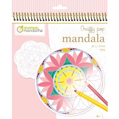 Afbeelding van Avenue Mandarine Graffy Pop Mandala Meisjes