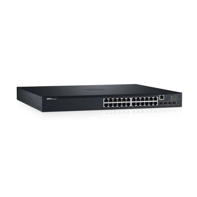 Afbeelding van DELL N1524P Managed L3 Gigabit Ethernet (10/100/1000) Zwart 1U Power over (PoE)