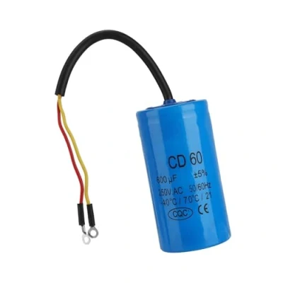 Afbeelding van YWBL WH Condensator CD60 600uF motorcondensator 250 VAC 50/60 Hz met geleidingsdraad voor luchtcompressor, pompen, wasmachine, motor, capaciteit