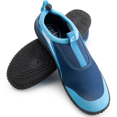 Afbeelding van CRESSI Coco Jr Shoes Sneldrogende waterschoenen voor rotsen, zee, strand, surfen, zwemmen en verschillende watersporten, blauw/lichtblauw, kinderen