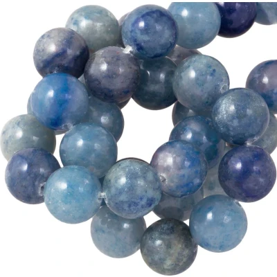 Afbeelding van Blauwe Aventurijn Kralen (8 mm) 47 Stuks