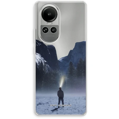 Afbeelding van Case Company® hoesje geschikt voor Oppo Reno 10 Wanderlust Soft Cover Telefoonhoesje Bescherming aan alle Kanten en Schermrand