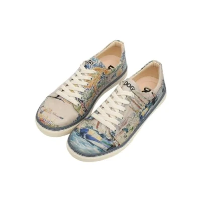 Afbeelding van DOGO Dames Sneakers Watercolor and Sailors 40
