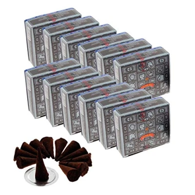 Afbeelding van Satya Nag Champa Super Hit wierookkegel, 12 verpakkingen met elk stuks