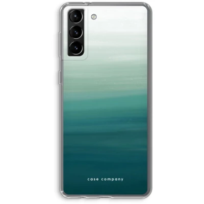Afbeelding van Case Company® hoesje geschikt voor Samsung Galaxy S21 Plus Ocean Soft Cover Telefoonhoesje Bescherming aan alle Kanten en Schermrand