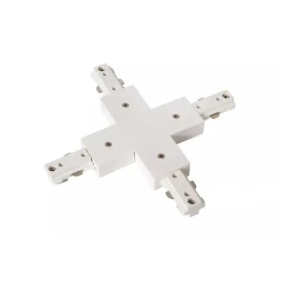 Afbeelding van Lucide TRACK X koppelstuk 1 fase Railsysteem / Railverlichting Wit (Uitbreiding)