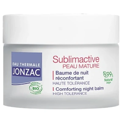 Afbeelding van Eau Thermale Jonzac Sublimactive Verouderde Huid Comforterende Nachtbalsem Biologisch 50 ml