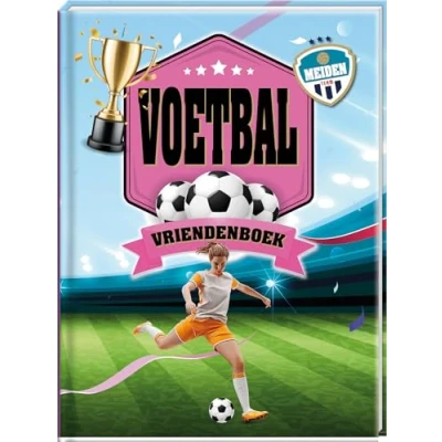 Afbeelding van Uitgeverij interstat vriendenboek voetbal meiden