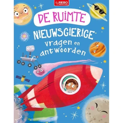 Afbeelding van Uitgeverij rebo de ruimte nieuwsgierige vragen en antwoorden