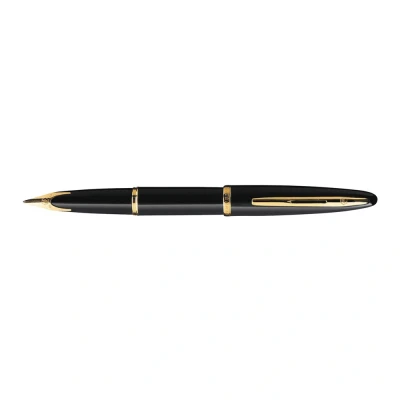 Afbeelding van Vulpen Waterman Carene Sea black lacquer GT medium