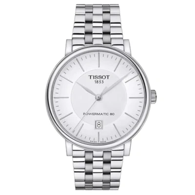 Afbeelding van Tissot Carson Premium Powermatic 80 T1224071103100 Horloge Staal Zilverkleurig Ø 40 mm