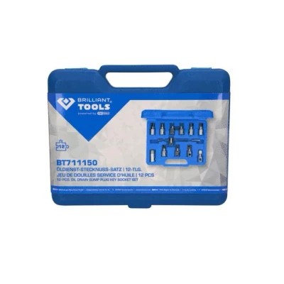 Afbeelding van KS TOOLS BT711150 Oliefilter sleutelset 10 (3/8&quot;)mm (inch) Vierkant