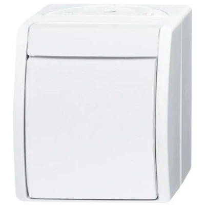 Afbeelding van ABB Busch Jaeger OCEAN IP44 Installatie Schakelaar 2CKA001085A1627 E2P2B