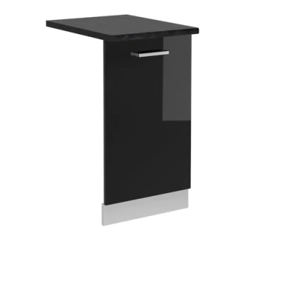 Afbeelding van Vicco Panneau de lave vaisselle R Line noir brillant, 45 cm, AP anthracite