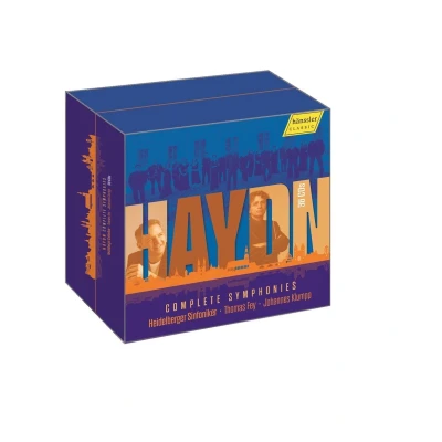 Afbeelding van Heidelberger Sinfoniker, Johannes Klumpp, Benjamin Spillner, Thomas Fey Haydn: Complete Symphonies (36 CD)