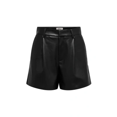 Afbeelding van ONLY Onlsmooth Shorts, Dames, Maat: XS, Black