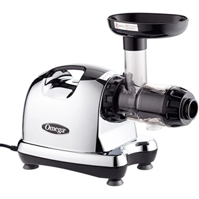 Image de Omega 8226 Chromé Extracteur De Jus Horizontal