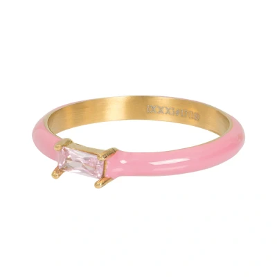 Afbeelding van Glossy Pink iXXXi Fame Ring 2 mm 16