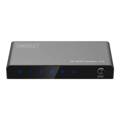 Image de DIGITUS Répartiteur vidéo/audio 4K, 1x2 2 x HDMI de bureau