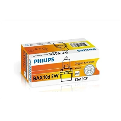 Afbeelding van PHILIPS 12615CP Autolampen 12V 5W Kunststofsokkellamp B10d