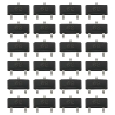 Afbeelding van YINETTECH 50 stks BC807 BC817 Transistor Schakeling Amplifier SOT23 Low Power Elektronische DIY Project Magnetron Communicatie Circuit Opladen