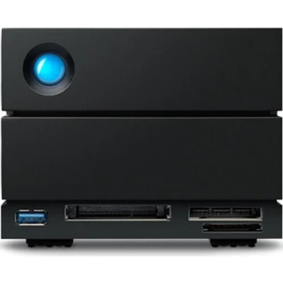 Afbeelding van LaCie 2big Dock 40 TB Harde schijf array Thunderbolt 4, DisplayPort, USB 3.2 Gen 2 (USB 3.1) Zwart STLG40000400