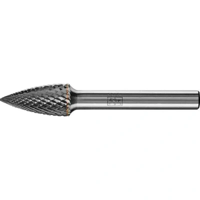 Afbeelding van PFERD 21000096 Freesstift Spitsboog Lengte 60 mm Afmeting, Ø 10 Werklengte 20 Schachtdiameter 6