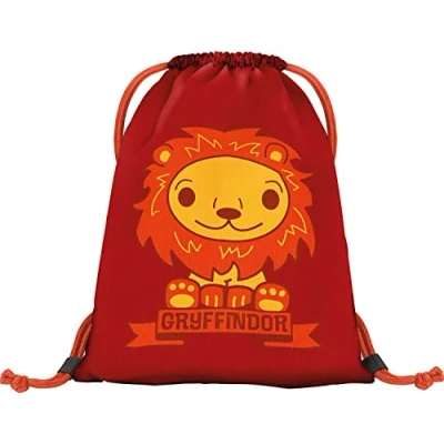 Afbeelding van Gymtas voor kleuterschool, sporttas jongens en meisjes, kinderen, Harry Potter Griffoendor