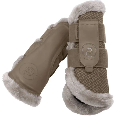 Afbeelding van Eskadron Beenbeschermers Mesh Faux Fur Platinum &#039;25 Smoky Taupe L Agradi.be