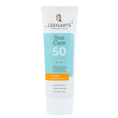 Afbeelding van Drs Leenarts Zonnebrand SPF50 voor Gezicht &amp; Lichaam Parfumvrij Crème 100ml